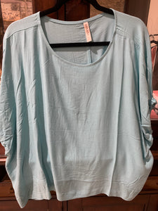 Turquoise Top- S M L XL