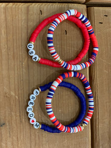 4th Of July Bracelet Set