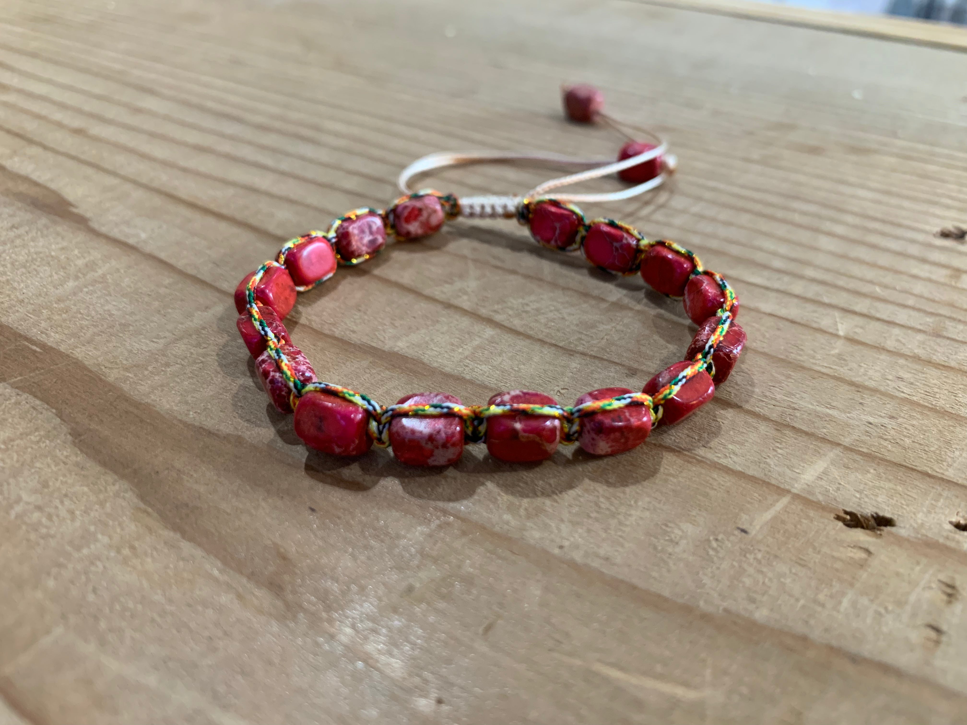 Red Turquoise Bracelet