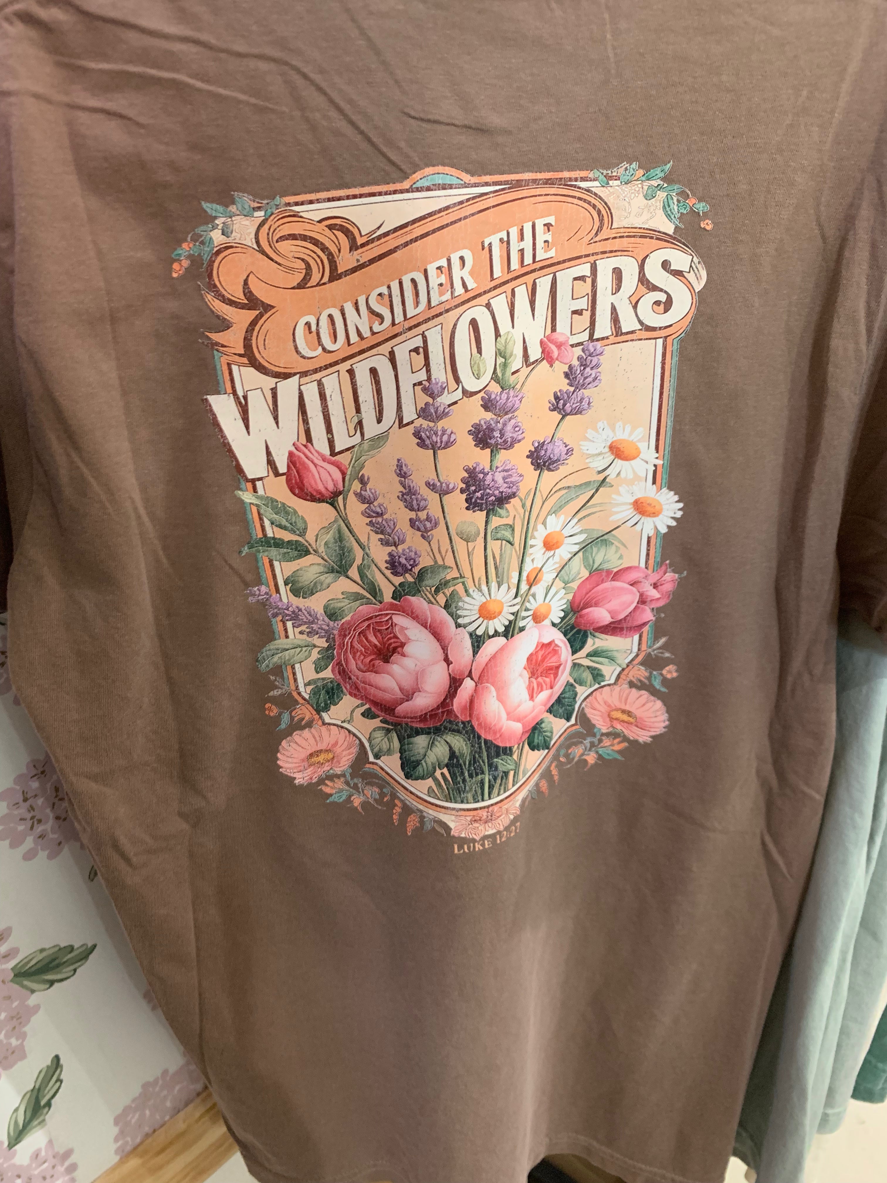 Graphic Tee-Wildflowers