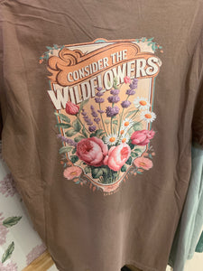 Graphic Tee-Wildflowers