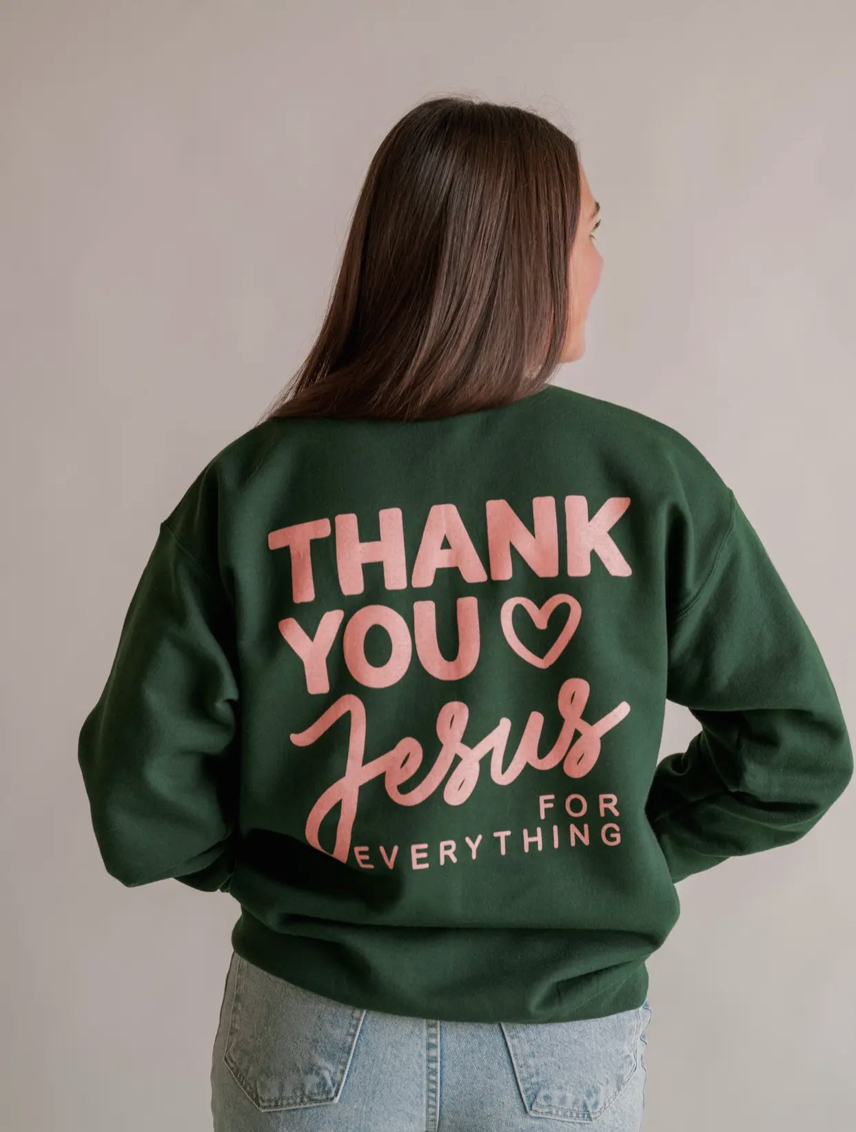 Thank You Jesus Sweatshirt