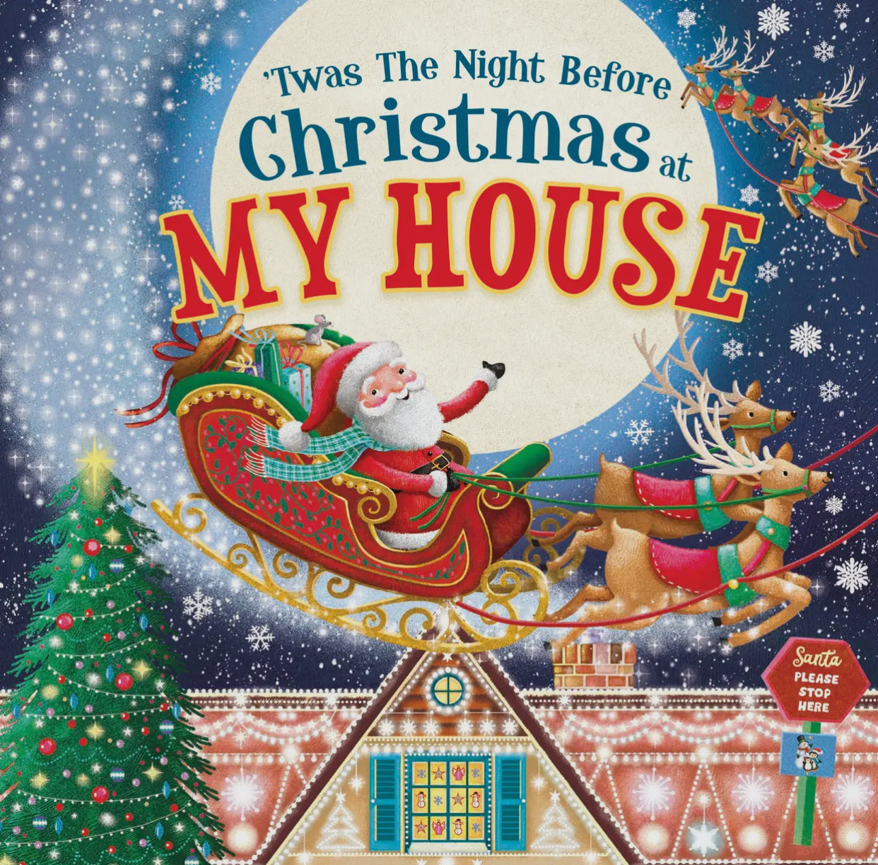‘Twas Night Before Christmas At My House Book