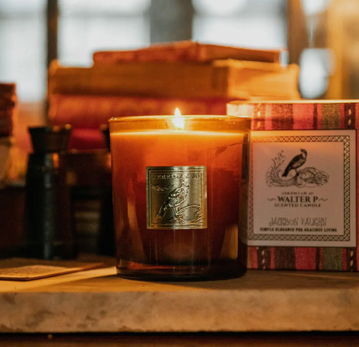 Jackson Vaughn Candle- Walter P