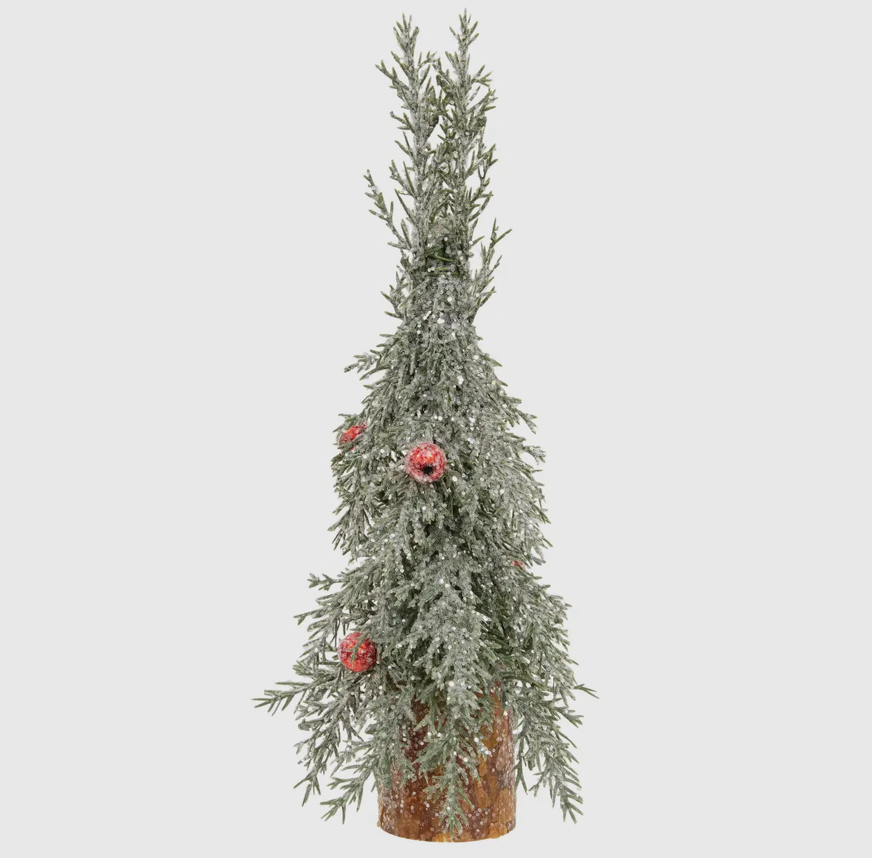 Winter Frost Pine Tree- 10”H