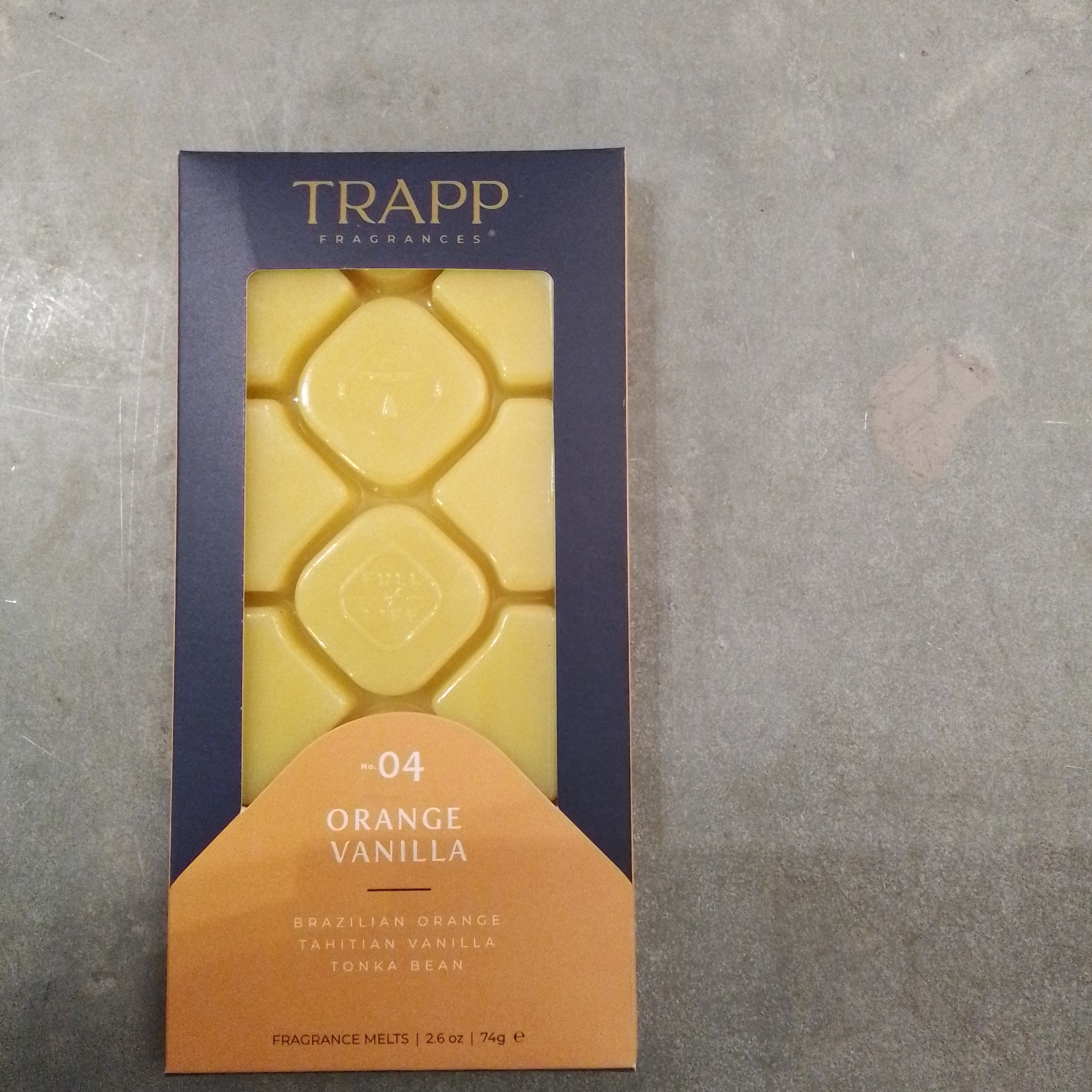 Trapp orange vanilla melts