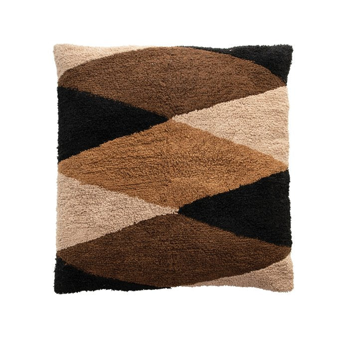 Pillow cotton Tufted Print Floor Cushion, Multi Color
