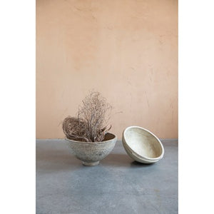 DF5970   Found Decorative Paper Mache Bowls