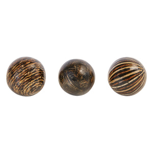 3, 3'' round decorative orbs (3 styles) DF3160