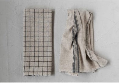 Cotton Tea Towel, 2 Styles